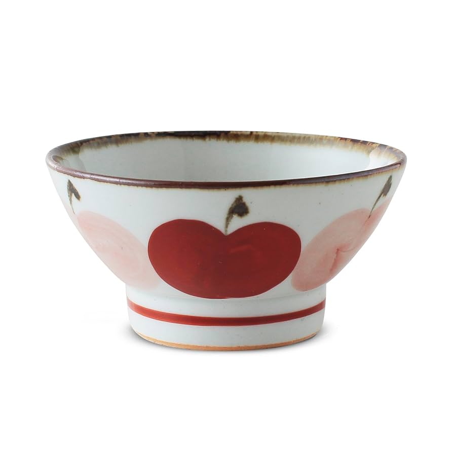 Apple - asami Amazon.com: CtoC JAPAN Hasami Ware Rice Bowl, Apple, Small